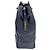 Borsa tote in pelle di vitello grana blu navy Chanel - vista 3