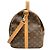 Louis Vuitton Monogram Keepall Bandoulière 55 Marrone - vista 4