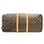 Louis Vuitton Monogram Keepall Bandoulière 55 Marrone - vista 5