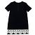 LANVIN KURZÄRMELIGES KLEID SPITZE RWDR20592551P16 M 40 SCHWARZ - Ansicht 3
