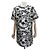 LANVIN KURZÄRMIGES KLEID 2014 BLUMENMUSTER RW-DR2143-2513 M 40