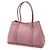Borsa a spalla Garden di Hermès in pelle rosa - vista 2