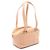 Borsa Boston in pelle beige Chanel Chocolate Bar Marrone - vista 9