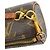 Pochette Papillon Mini in Tela Monogram Louis Vuitton Marrone - vista 6