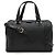 Bolsa Loewe Fusta 31 em couro 2WAY Preta Preto