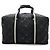 Borsa Boston della linea da viaggio in nylon di Chanel Nero