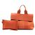 Hermès Borsa in pelle Hermes Valparaiso PM marrone