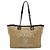 Borsa Tote MM della linea Deauville CHANEL Nero Beige - vista 2