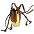 Pendente Collana Borsa Pallone Loewe Marrone - vista 4