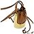Pendente Collana Borsa Pallone Loewe Marrone - vista 5
