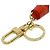 Accessorio portachiavi con nappina Monogram Louis Vuitton Rosso Monogramma - vista 6