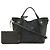 Borsa Louis Vuitton Monogram Mahina PM Nero - vista 2