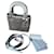Dior Lady Dior Mini Borsa Argento con Strass