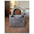 Dior Lady Dior Mini Borsa Argento con Strass - vista 3