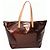Borsa Tote Bellevue GM in Monogram Vernis di Louis Vuitton Bordò - vista 2