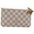 Louis Vuitton Neverfull Pochette Damier Ebene Small Bianco - vista 2