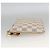 Louis Vuitton Neverfull Pochette Damier Ebene Small Bianco - vista 4