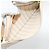 Louis Vuitton Neverfull Pochette Damier Ebene Small Bianco - vista 5
