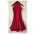 Vestido Louis Vuitton Rojo de Algodón Roja - vista 4