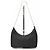 Borsa a Spalla in Nylon e Pelle Tessuto di Prada Nero - vista 3