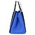 Prada Canapa Handtasche Schwarz Blau Weiß Canvas - Ansicht 5