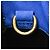 Prada Canapa Handtasche Schwarz Blau Weiß Canvas - Ansicht 9