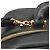Borsa Vanity in Pelle Caviar Chanel Coco Mark Nero - vista 12
