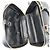 Borsa Vanity in Pelle Caviar Chanel Coco Mark Nero - vista 9