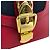 Borsa a Spalla Gucci Sylvie Rosso Blu navy - vista 11