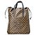 Leichte Monogram Macassar Cabas-Tasche von Louis Vuitton Braun Monogramm