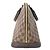 Borsa Louis Vuitton Alma Damier Ebene Marrone - vista 3
