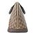Borsa Louis Vuitton Alma Damier Ebene Marrone - vista 4