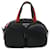 Borsa a mano Prada Triangle Mini Boston Nero Rosso - vista 2