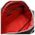 Borsa a mano Prada Triangle Mini Boston Nero Rosso - vista 9