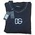 T-shirt nera Dolce & Gabbana con logo DG Nero