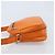 Céline Borsa a Spalla in Pelle Arancione Oro Auth SW2232A D'oro - vista 5