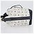 Borsa a Spalla MCM Vicetos Logogram in Pelle PVC Bianco e Oro Auth 173499 D'oro - vista 5