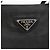 PRADA Borsa a mano in nylon nero argento Auth bs34325 - vista 17