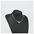 Collana Christian Dior metallo Argento Auth bs34222A - vista 12