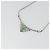 Collana Christian Dior metallo Argento Auth bs34222A - vista 3