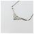 Collana Christian Dior metallo Argento Auth bs34222A - vista 8