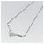 Collana Christian Dior metallo Argento Auth bs34222A - vista 9