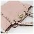 Borsa a mano in pelle Valentino Rock Studs 2 in 1 Rosa Oro Auth BA11911A D'oro - vista 6