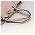 Borsa a mano in pelle Valentino Rock Studs 2 in 1 Rosa Oro Auth BA11911A D'oro - vista 7