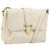 Gucci Borsa a Spalla in Pelle Bianca e Oro Auth BAZ692 Bianco D'oro
