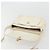 Gucci Borsa a Spalla in Pelle Bianca e Oro Auth BAZ692 Bianco D'oro - vista 15