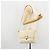 Gucci Borsa a Spalla in Pelle Bianca e Oro Auth BAZ692 Bianco D'oro - vista 25