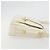 Gucci Borsa a Spalla in Pelle Bianca e Oro Auth BAZ692 Bianco D'oro - vista 4