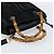 Borsa a Mano in Camoscio GUCCI Bamboo 2way Nero Oro 000 122 0316 Auth BA11541 D'oro - vista 7