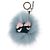 FENDI Bagbugs Monster Taschenanhänger Hellblau Auth BAZ611A - Ansicht 2
